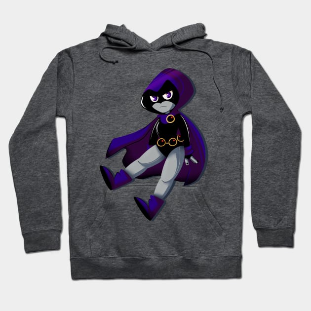 Raven Hoodie by scribblekisses